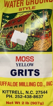 Moss Yellow Grits 2 Lb Bag